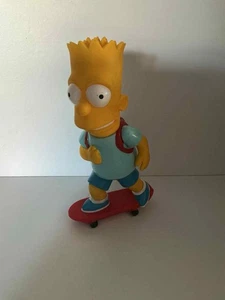 The Simpsons 9" Bart Simpson Skateboard Bubble Bath Figure 1997 Fox Euromark - Picture 1 of 4