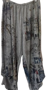 Pantalones tejidos Inoah Urban Tulip Dobladillo Talla Grande - Imagen 1 de 4