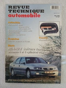 RTA - RENAULT SAFRANE DEPUIS MOD. 97 Essence 4 et 5 cylindres et Diesel N°617 99 - Foto 1 di 5