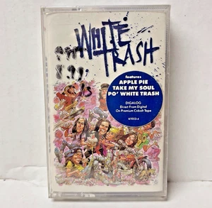 White Trash - Self-Titled - 1991 Cassette - Mint, SEALED - Hype Sticker - Picture 1 of 3