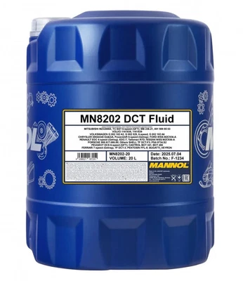 Mannol 8202 DCT Fluid DSG-Getriebeöl Doppelkupplung 20Liter
