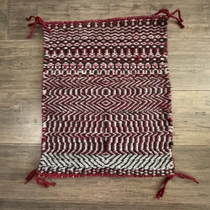 Vintage Navajo Native American Sampler Rug Blanket Coffee Table 13x15” - Picture 1 of 15