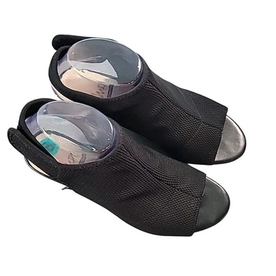 Impo Women’s Nurelle Black Fabric Slingback Heels Size 8M GUC - Image 1 of 4