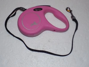 Retractable Classic Flexi Cat Leash with 5 M Cord Color Pink Original - Picture 1 of 3