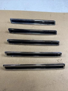 NOS 1960 Chevy Impala Left Front Fender Stripe Trim Moldings 3769701 703 705 707 - Picture 1 of 14