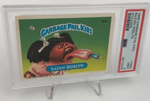 1986 GARBAGE PAIL KIDS Trading Stickers RAZZIN' ROSYLN #194b graded PSA MINT 9 - Picture 1 of 10