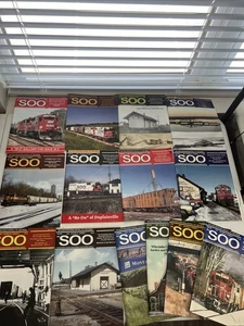 LOT OF 14 The Soo Magazine Lot Soo Line Historical 2018-2024 - Picture 1 of 7
