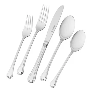 HENCKELS Astley 20-piece Flatware Set, 18/10 Stainless Steel, Silver - Picture 1 of 4