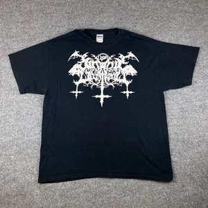 Camicia Vintage Satanic Warmaster Uomo XL Nero Metallo Marduk Horna Darkthrone - Foto 1 di 8