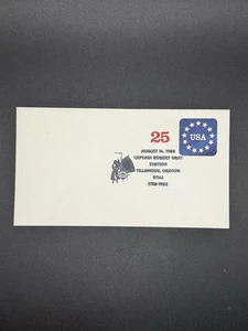 1988 Captain Robert Gray Station OR Canceled Envelope Stamp - Picture 1 of 3