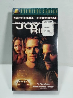 Joy Ride (VHS, 2002, Premiere Series Edition) Paul Walker - Brand New Sealed - Image 1 of 3