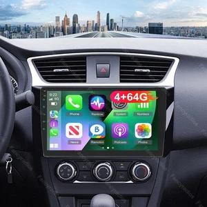 Radio GPS Carplay Android14 estéreo de auto de 10,1"" para Nissan Sentra Sylphy 2013-2019 - Imagen 1 de 16