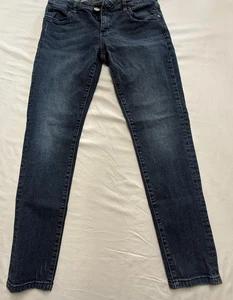 KUT From The Kloth Katy Boyfriend Jeans Womens 4 (actual 28x32) Blue Denim Zip - Picture 1 of 8