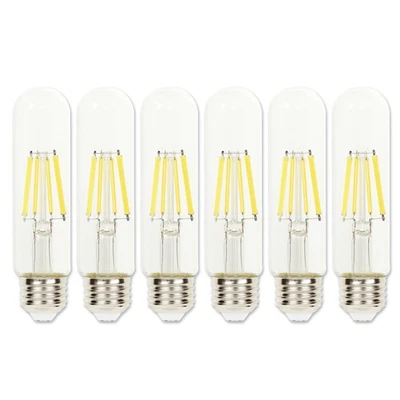 Westinghouse 5342020 Pack of (6) 8 Watt Dimmable T10 Medium (E26) - Clear - Image 1 of 4
