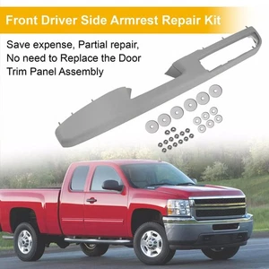 926-740 Front Driver Side Door Armrest Repair For 2010-2014 Tahoe Silverado Gray - Bild 1 von 16