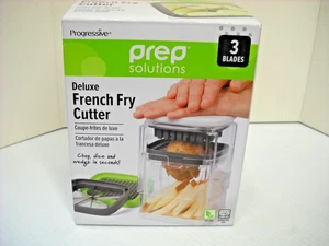 Prep Solutions 3-in-1 Deluxe French Fry Cutter 3 Blades Chop Dice & Wedge - Picture 1 of 4