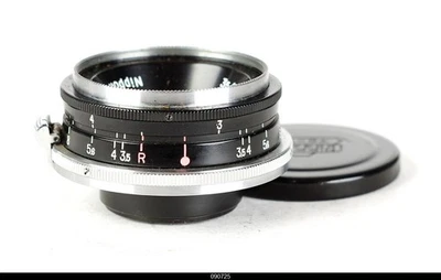 Objetivo Nippon Kogaku negro con Nikkor C 3,5 F = 2,8 cm 28 mm para Nikon S Foto 1 de 3