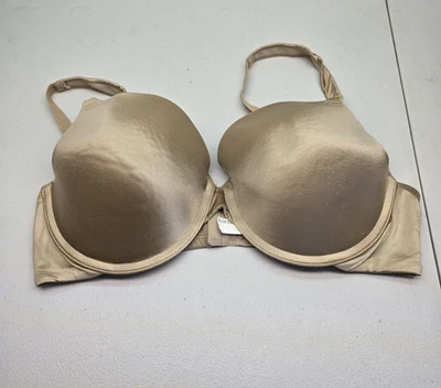 Бюстгальтер женский Lilyette 40D бежевый футболка с ремешком на косточках регулируемый трансформируемый - Изображение 1 из 4