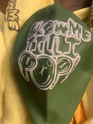 "1x Globos impresos de 16"" sin marca Budget Blow Me Till I Pop 16 pulgadas" Foto 1 de 4