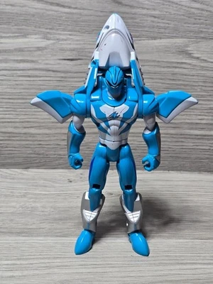 2008 Deluxe Animorphin Blue Shark Ranger Power Rangers Jungle Fury Action Figure - Image 1 of 4