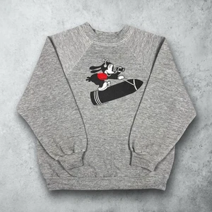 Vintage 60s US Navy Observation Squadron Oswald Military Sweatshirt Size Medium - Bild 1 von 7