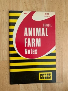 Coles Notes Animal Farm George Orwell - Picture 1 of 1