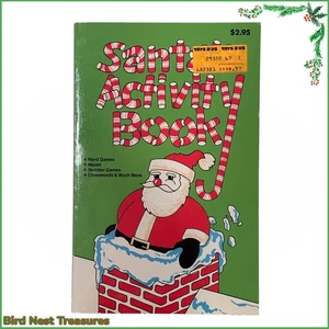 1983 Toys 'R' Us SANTA'S ACTIVITY BOOK - Over 200 Pages of Fun Activities - EUC - Bild 1 von 6