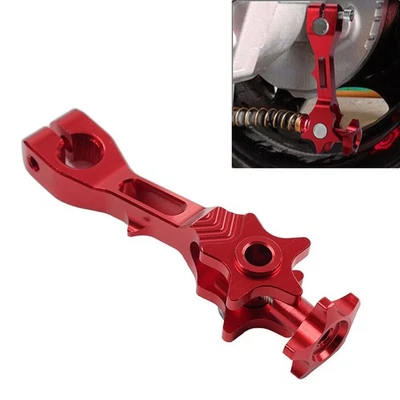 Red Aluminum CNC Motorcycle Rear Brake Lever Clutch Levers Accessories Dirt Bike - Image 1 of 4