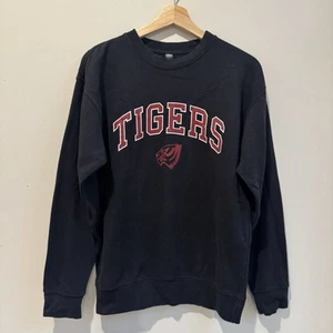 Black red vintage UWA university west Alabama Tigers crewneck sweatshirt SMALL - Picture 1 of 7