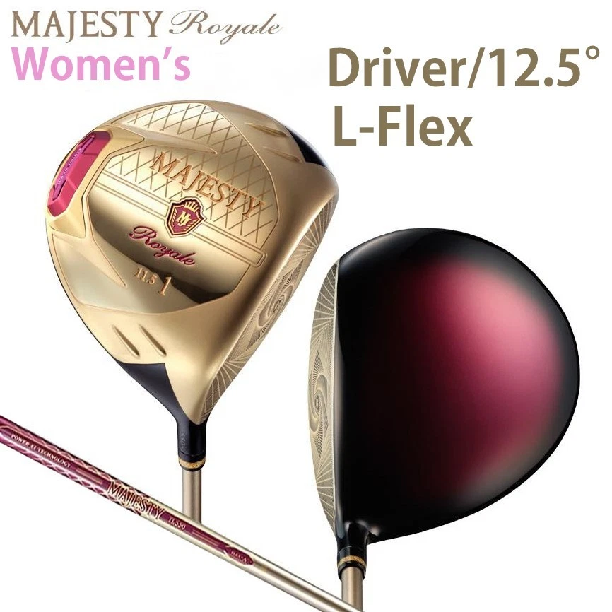 MAJESTY Royale 2023 Ladies Driver 1W 12.5° RH Graphite L-Flex  Golf Japan NEW - Image 1 of 4