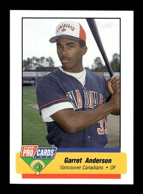 1994 Fleer Procards Triple A All Stars AAA22 Garret Anderson BXCP03 - Image 1 of 2