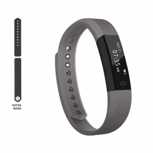 Color: GRAY - SmartFit Slim Activity Tracker And Monitor Smart Watch With FREE E - Picture 1 of 1