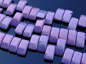 15x Carrier Czech Beads 9x17mm 18 Colors to Choose Jewellery Making Beading - Picture 1 of 38