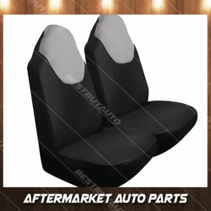 Universal Black Primnit 2 pc Front Seat Cover Full Coverage Protection - Picture 1 of 10