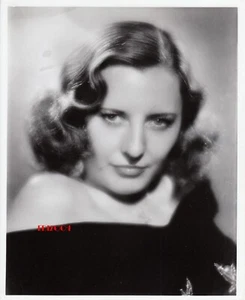 BARBARA STANWYCK Old Restrike Photo 1930s SEXY DREAMY VISION Closeup Portrait - Picture 1 of 1