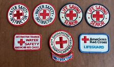 New listing
		Lot of 8 Red Cross Water Safety patches - 1980's - 90's