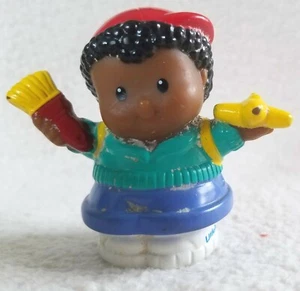 Fisher Price ~ Little People Michael con avión de juguete/cepillo de pintura del conjunto #77986 - Imagen 1 de 4