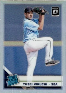 2019 Donruss Optic #77 Yusei Kikuchi Holo Seattle Mariners Baseball - Picture 1 of 2