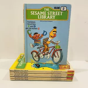 The Sesame Street Library Vintage Books (1978) Bundle Books 2-8 Children - Picture 1 of 18