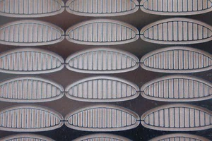 FQ 2 ex grille calandre 15*5 mm metal vehicule 1/43 voiture maquette kit Heco - Imagen 1 de 1