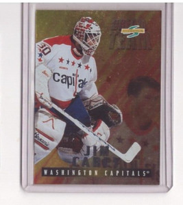 JIM CAREY 1995-96 SCORE HOCKEY DREAM TEAM FOIL INSERT SP #12 CAPITALS