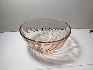 Vintage Frankreich Arcoroc Swirl Rosalene Rosa 5" Schüssel - Bild 1 von 5