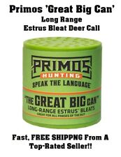 Primos "Great Big Can"- Long Range Doe Estrus Bleat Deer Hunting Call Calling 3P