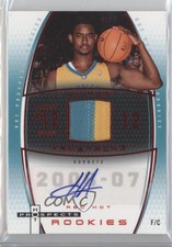 2006-07 Fleer Hot Prospects Red Hot /50 Hilton Armstrong #70 Rookie Auto RC