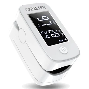 Pulsoximeter Finger Messgerät Sport Herzfrequenz SpO2 LED Display tragbar - Bild 1 von 2