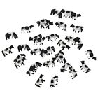 30pcs N Scale Painted Farm Animals Ideal for Student Landscape Gardens