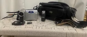 Sharp Viewcam VL-AH151U Hi-8 Camcorder. Unsure If Works, No Charger, Has Battery - Picture 1 of 5