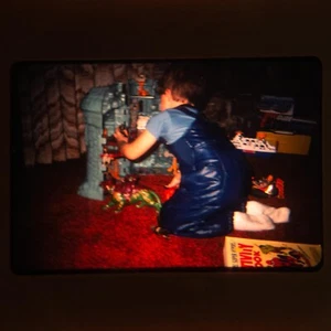 Natale 1982 Bambino Gioca con He-Man MOTU Playset Battaglia Gatto Foto Slide - Foto 1 di 1