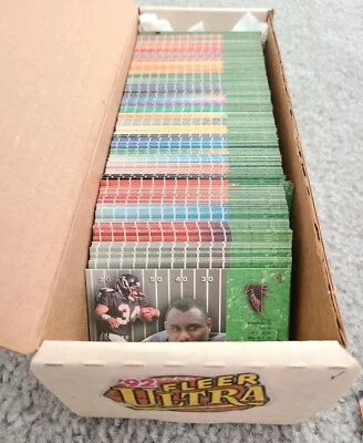 1992 Fleer Ultra Football Card Singles - Complete Your Set 1-250 - Image 1 of 3