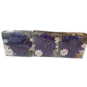 Set of 3 Hobby Lobby 24-pc. Shatter Proof Ornaments Multicolor 100mm (NIB) - Picture 1 of 9